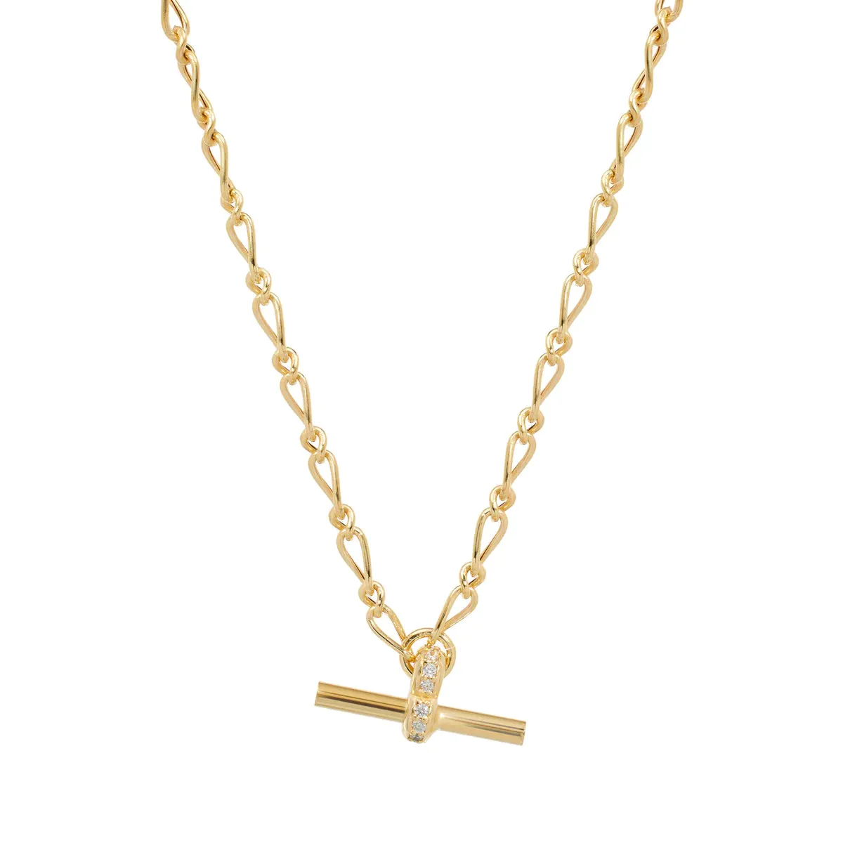 Pave Bar Necklace