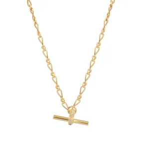 Pave Bar Necklace