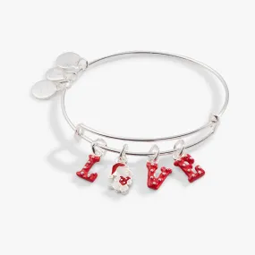 Peanuts Snoopy Love Multi-Charm Bangle