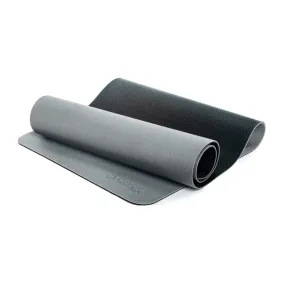 Pro Yoga Mat with Hanging Rings (grey-black)