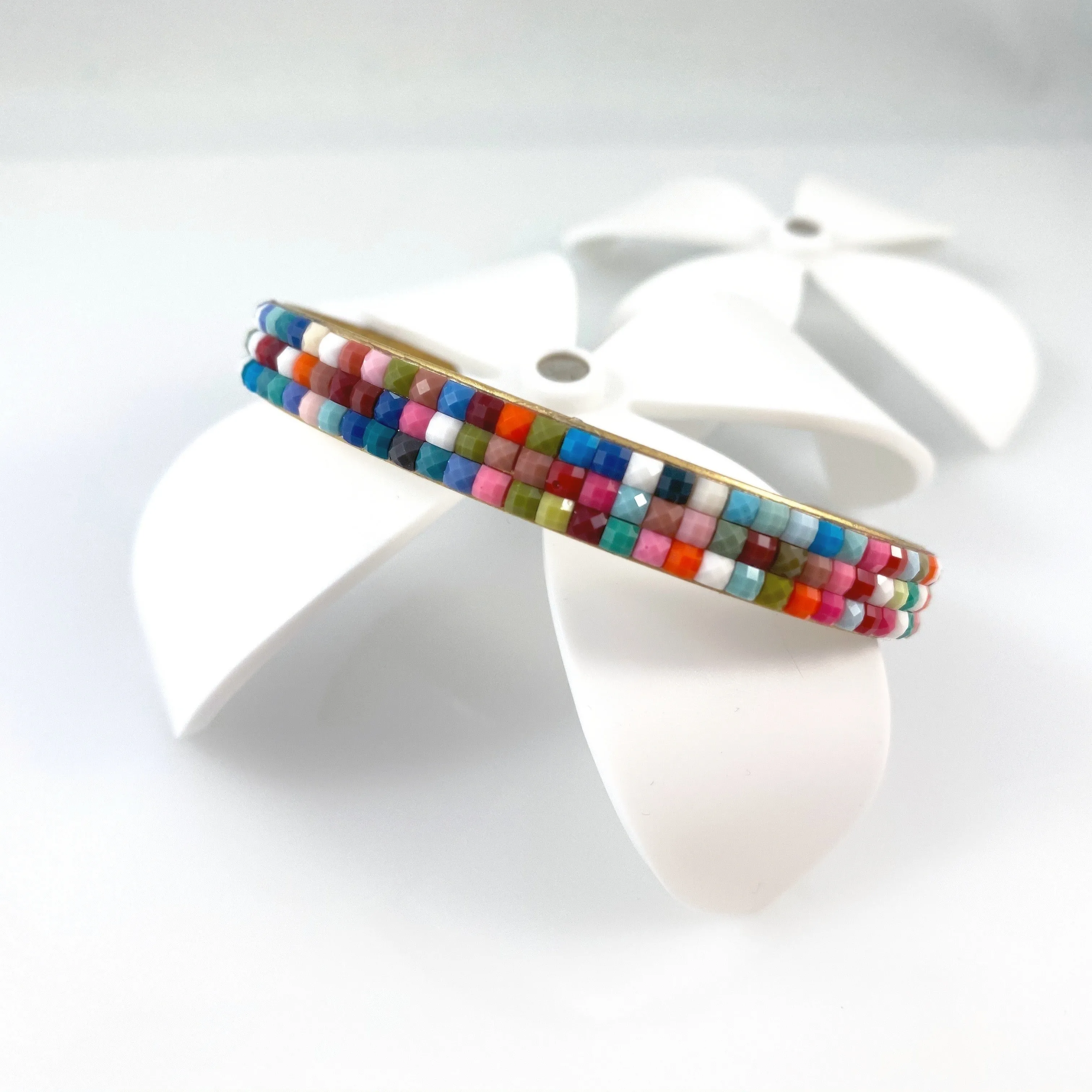 "Patchwork Cuff" Bracelets (Various Colours)