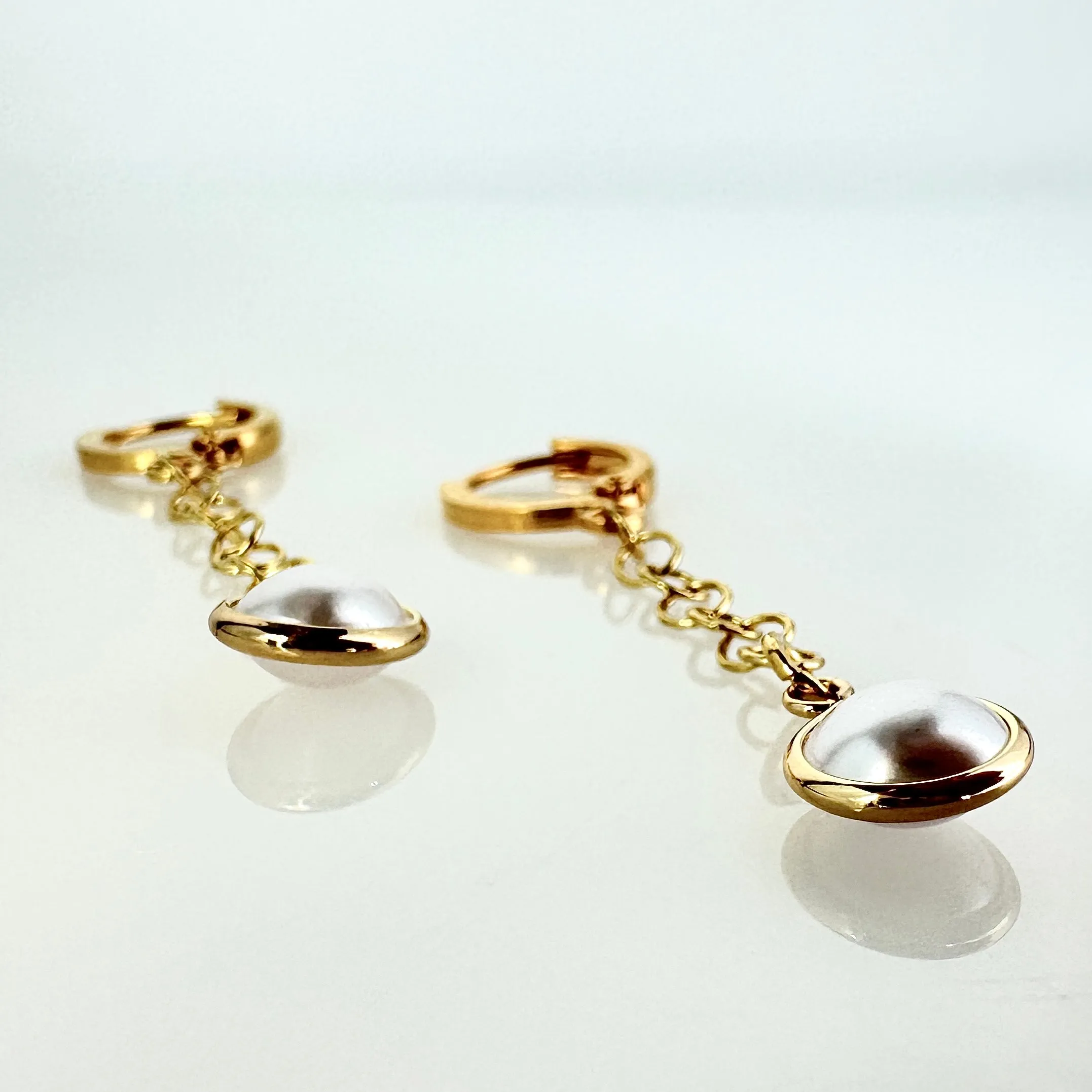 "Pearly Drop" Earrings