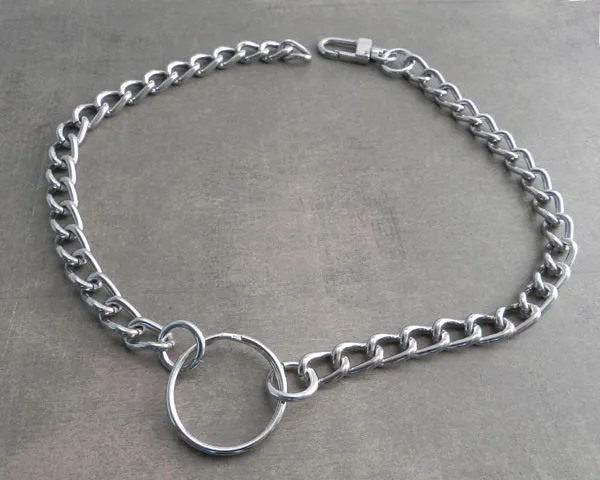 Ring on Splicer Chain Choker