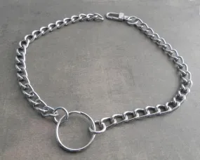 Ring on Splicer Chain Choker