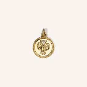 Scarab Coin Pendant