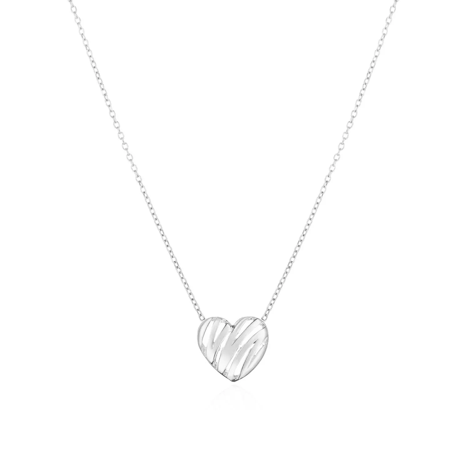 Scribble Heart Necklace