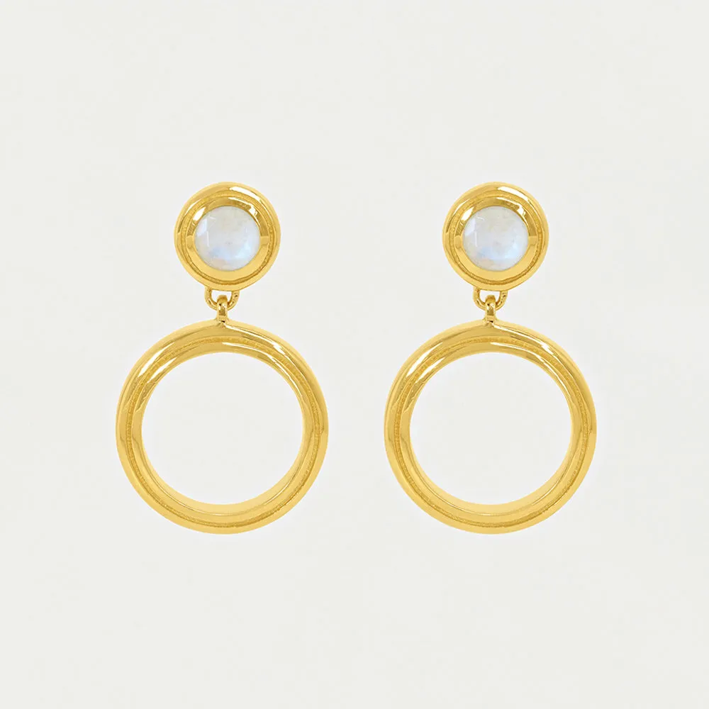 Signet Drop Earrings