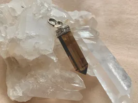 Smoky Quartz Damar Pendant