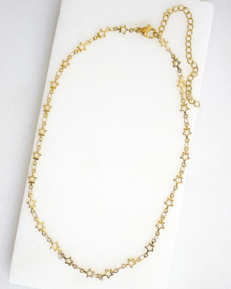 Starry Night Choker (Gold)