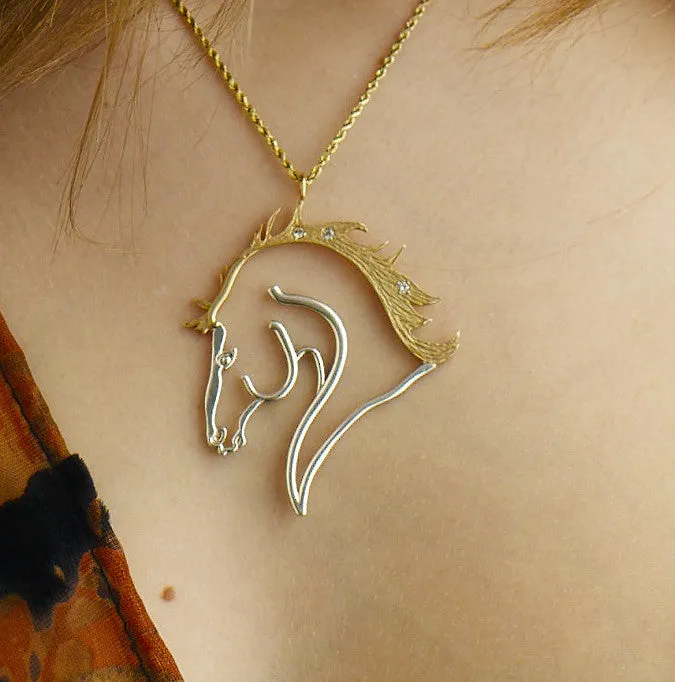 Sun Stallion Pendant