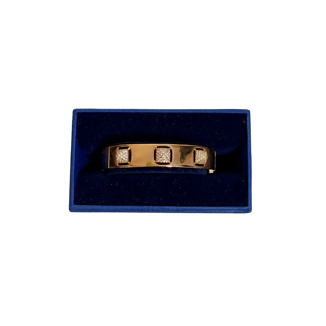 Swarovski 1179788 Tactic Gold Bangle | Gently Used |