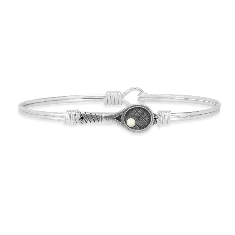 Elegant Tennis Bangle Bracelet with Sparkling Gems