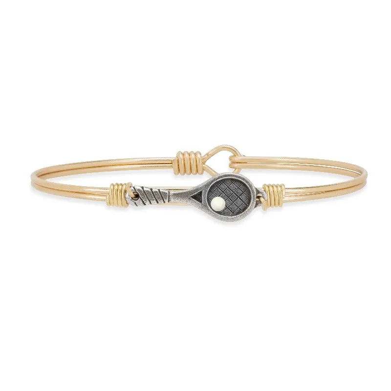 Elegant Tennis Bangle Bracelet with Sparkling Gems