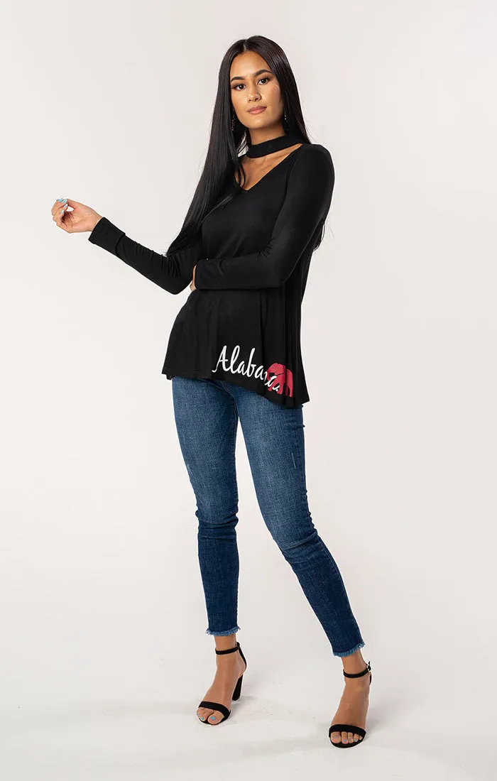 The Alabama Chelsea Choker Long Sleeve Tee