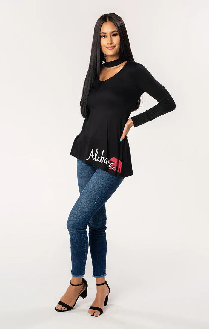 The Alabama Chelsea Choker Long Sleeve Tee