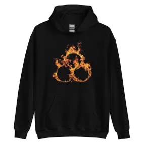 The Walking Dead: The Ones Who Live Fire Rings Hoodie