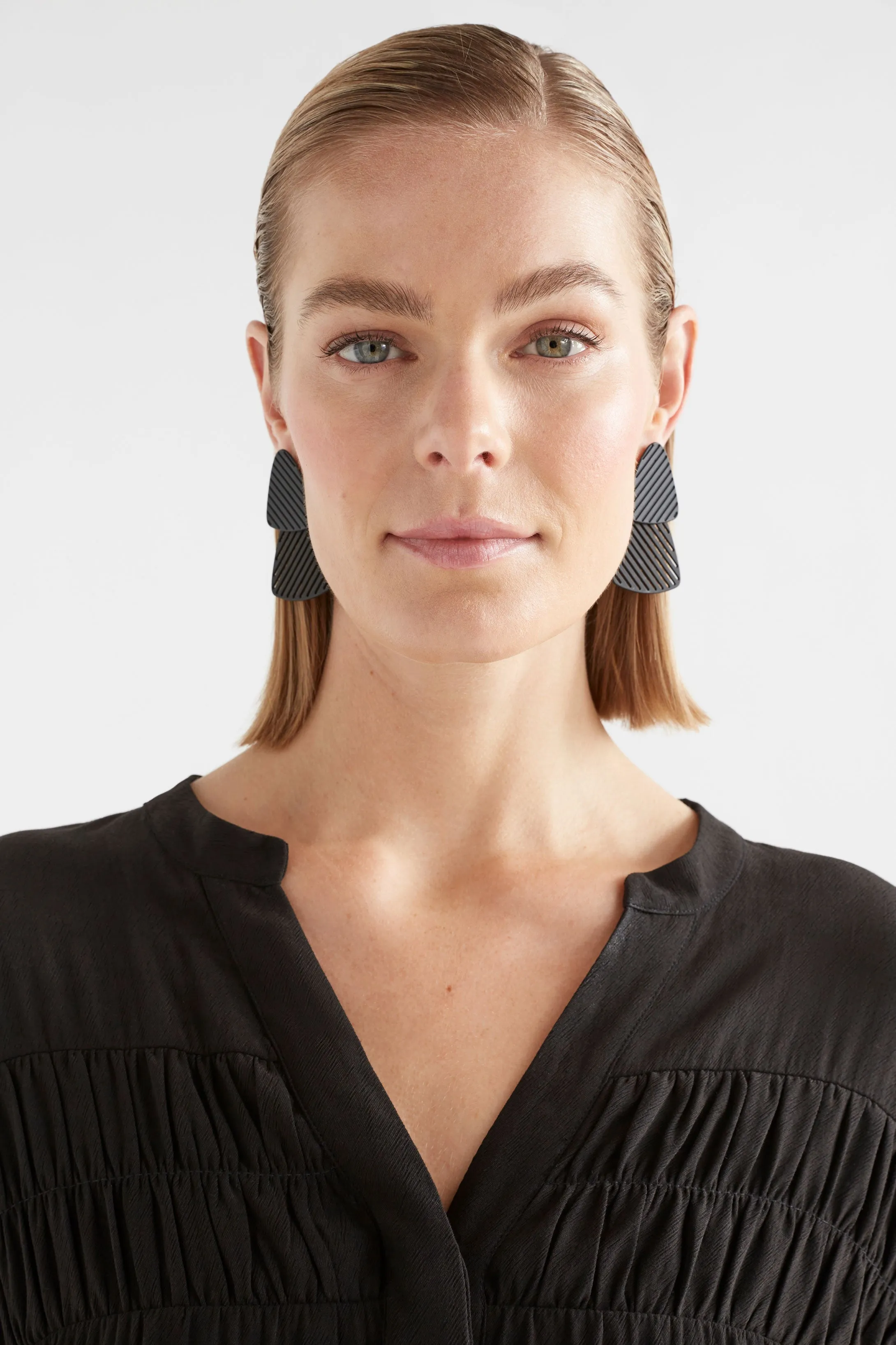 Tri Drop Earring