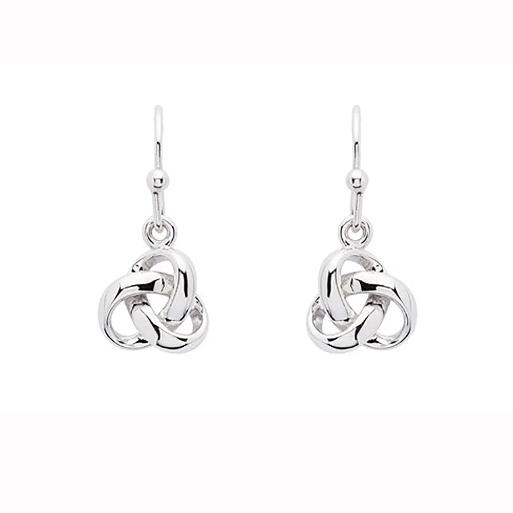 Trinity Knot Drop Earring