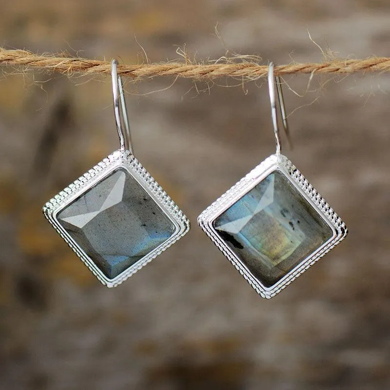 Wanala Labradorite Drop Earrings