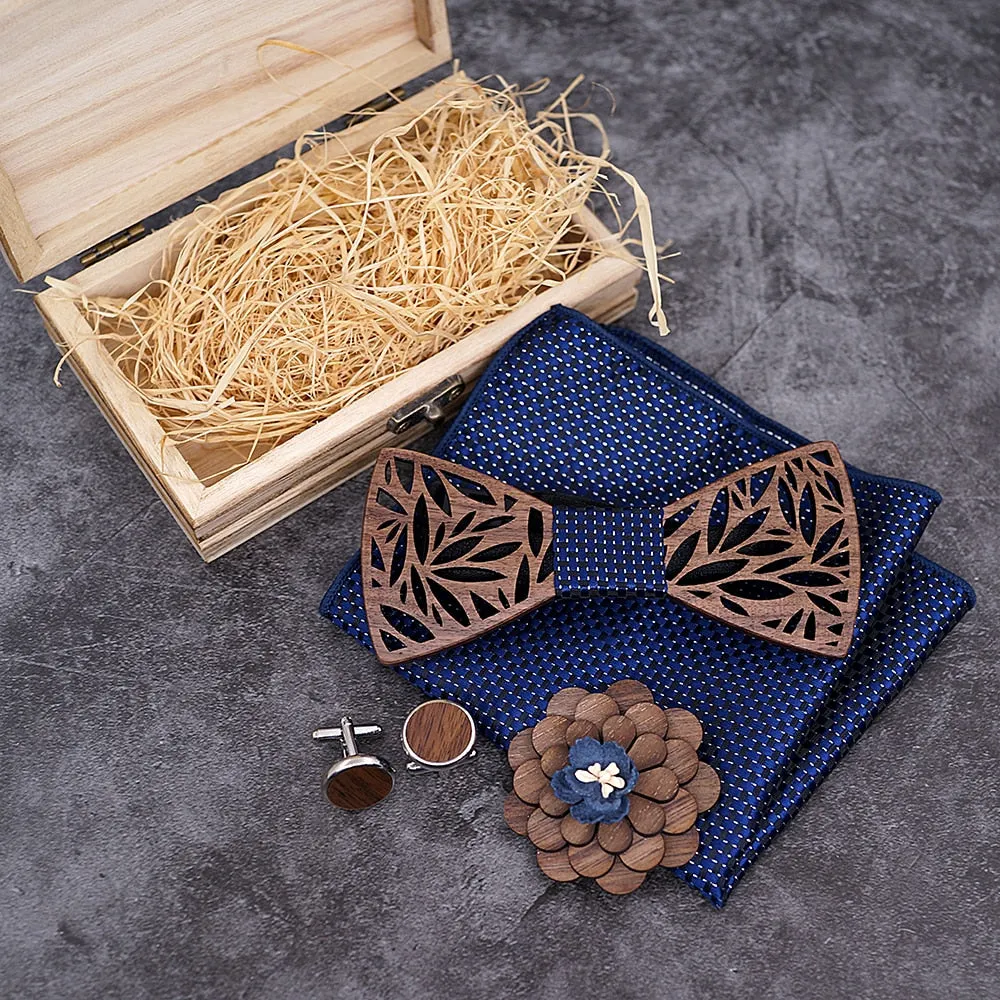 Winchester Wood Bow Tie Set