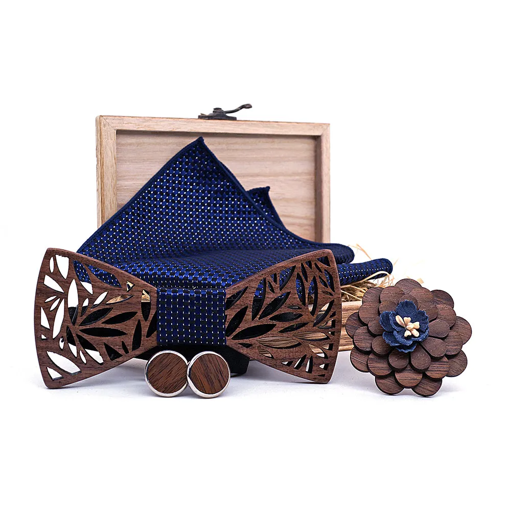 Winchester Wood Bow Tie Set